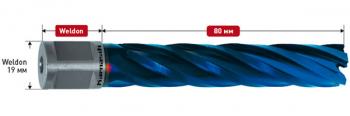 Корончатое сверло BLUE-LINE 18*80 арт. 20.1285-018