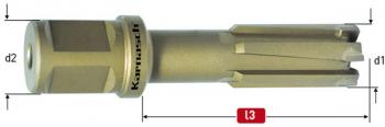 Корончатое сверло HARDOX-LINE 16*50 арт. 20.1690-016