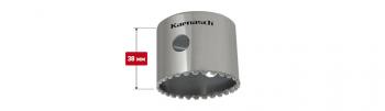Коронки алмазные DIAMOND-GRIT по стеклу и керамике, длина 38 мм, арт. 21.1500-067