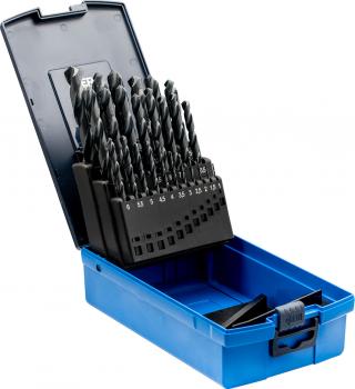 Набор сверл по металлу SET 25шт DIN338 HSSG d 1-13, арт.25203702