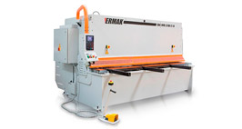 Гильотина Ermaksan CNC HVR с регулируемым углом реза
