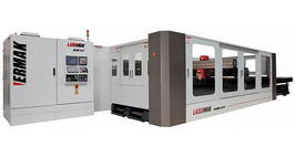 Комплекс лазерного раскроя с СО2 резонатором ERMAKSAN LASERMAK